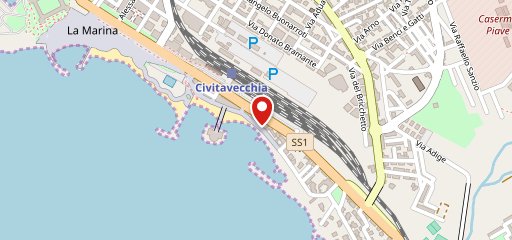 La Nassa Civitavecchia sulla mappa