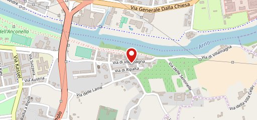 La Nave Sull'Arno Ristoranter Pizzeria sulla mappa