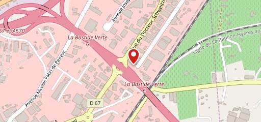 La Bastide Verte sur la carte