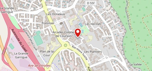 Boulangerie le fournil des arcades sur la carte