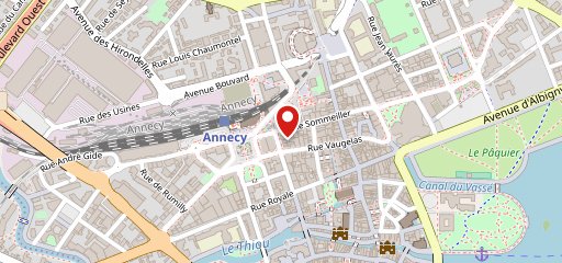 La Panière - Annecy sur la carte