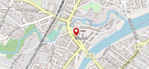 La Pépite Muret sur la carte