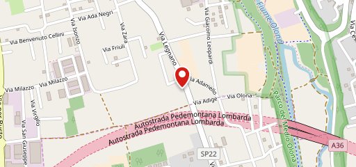 Ristorante Pizzeria La Pergola на карте