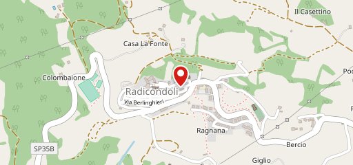 La Pergola Di Radicondoli sur la carte