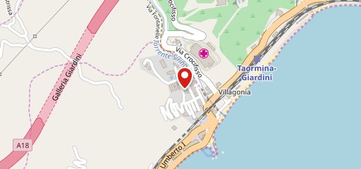 Art Hotel Diamond Naxos Taormina sulla mappa