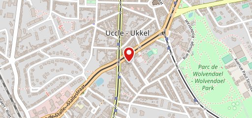 La Perle D'uccle sur la carte