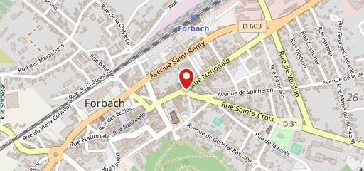 .ƁARÀTACOS FORBACH sur la carte