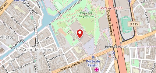 La Petite Halle sur la carte