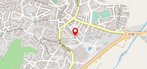 La Petite Maison à Cogolin sur la carte