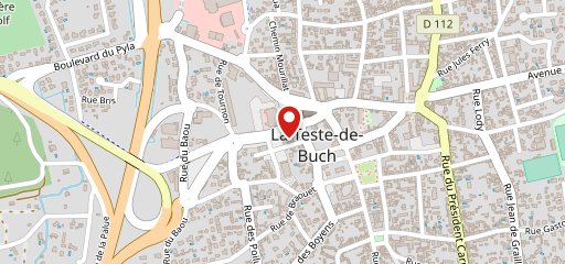 Restaurant La Petite Marée La Teste de Buch sur la carte