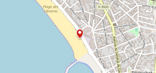 La Petite Plage sur la carte