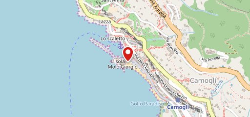 La Piadineria di Camogli sulla mappa