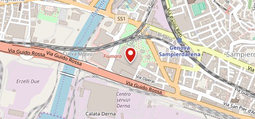 La piadineria di Genova Fiumara sulla mappa