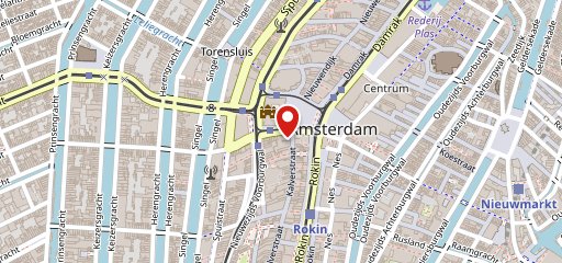 La Piazza Amsterdam sur la carte