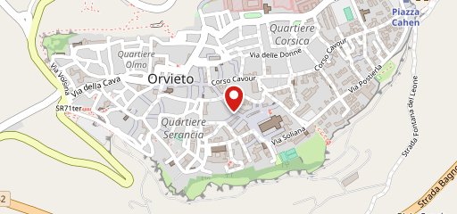 La Piazzetta sur la carte