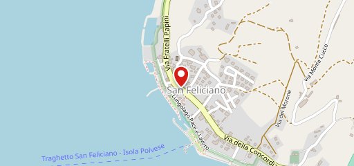 La Piazzetta di San Feliciano sur la carte