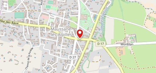 La Piccola Maussane sur la carte