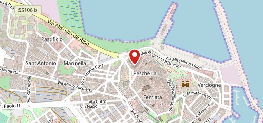 Ristorante La Pignata Crotone sur la carte