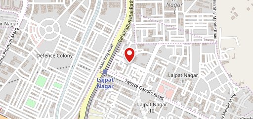 La Pino'z Pizza Lajpat Nagar on map