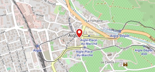 La Pinte Communale sur la carte