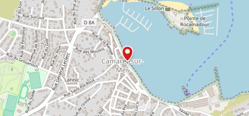 La Pizz' à Roulettes Camaret-sur-Mer sur la carte