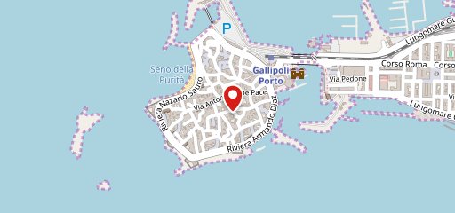 La Vecchia Gallipoli sulla mappa