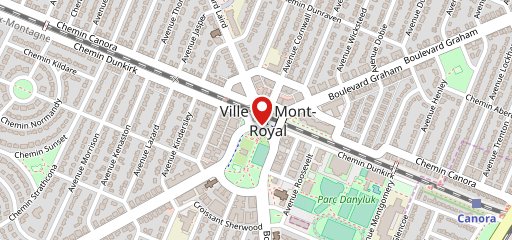 La Pizzaiolle (Ville de Mont-Royal) sur la carte