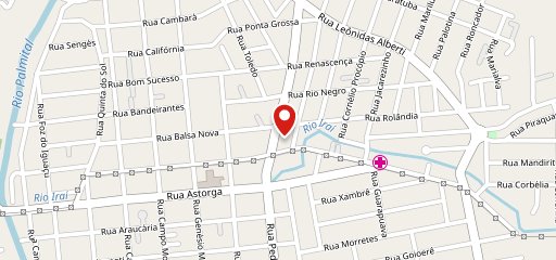 La Pizze Pizzaria - Guaraituba no mapa