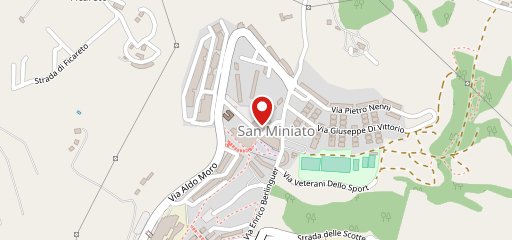 La Pizzeria di San Miniato sulla mappa