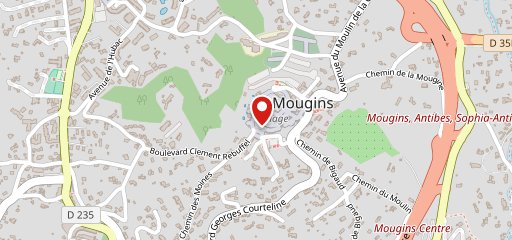 La Place de Mougins en el mapa