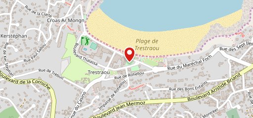 La Plage sur la carte