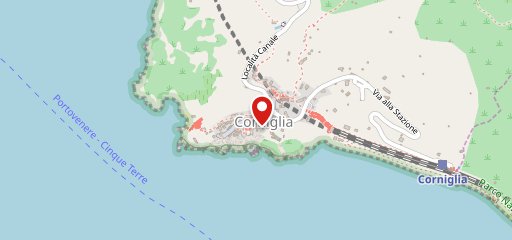 La Polenza - Viticoltori in Corniglia sulla mappa