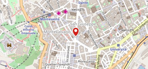 Ristorante La Porta Accanto Napoli sur la carte