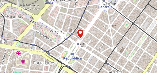 La Porta Rossa Milano sulla mappa