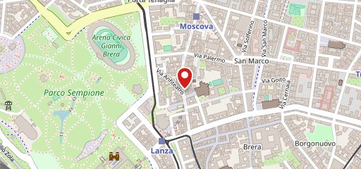 La Prosciutteria Milano sulla mappa