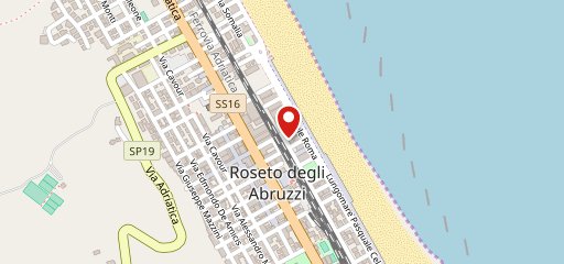 La Ricciola Roseto degli Abruzzi sulla mappa