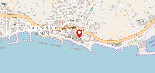 Ristorante La Riserva Santo Stefano al Mare sulla mappa