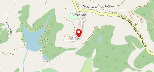 La Rocca di Castelfalfi sulla mappa