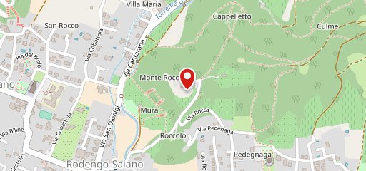 La Rocca di Rodengo sur la carte