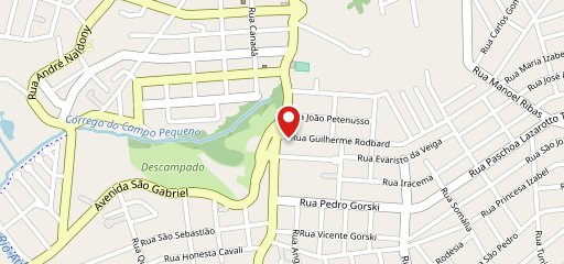 La Roma Pizzaria no mapa