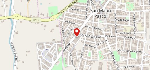 Pizzeria la Romagnola sulla mappa