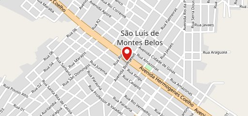 La Romana Pizzaria SLMB São Luís de Montes Belos GO no mapa