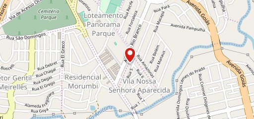 Majestade Pizzaria no mapa