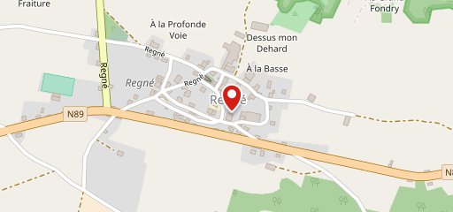 La ronde des Fagnes sur la carte