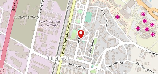 La Rossa Chieti scalo sulla mappa