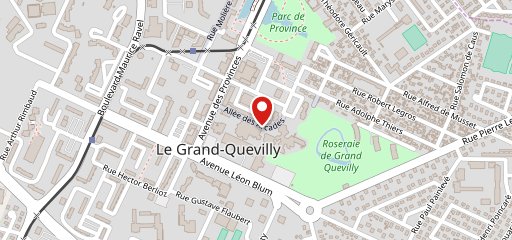 Crêperie La Rozell Le Grand-Quevilly sur la carte