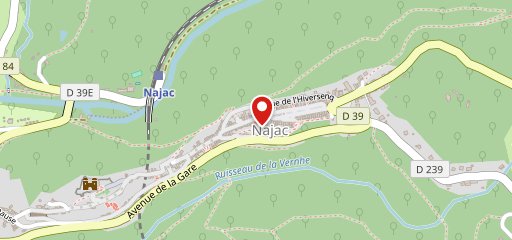 La Salamandre sur la carte