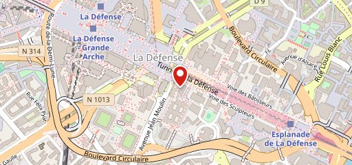 La Salle à Manger La Défense sur la carte