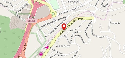 Massas Terni Vila da Serra no mapa