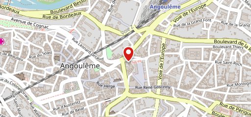 La Soupape Angoulême sur la carte